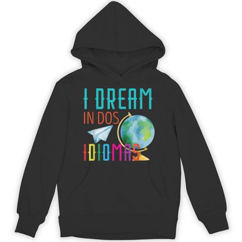 Multilingual Teacher In Dos Idiomas Linguist Language Unisex Hoodie - teacherstshirts.com DE
