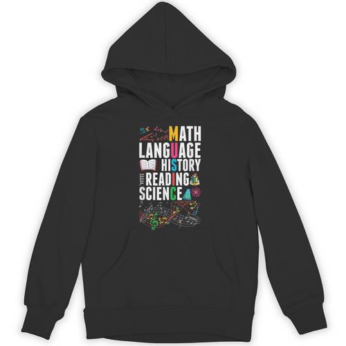 Music Teacher Music Math Language History Reading Science Unisex Hoodie - teacherstshirts.com AU