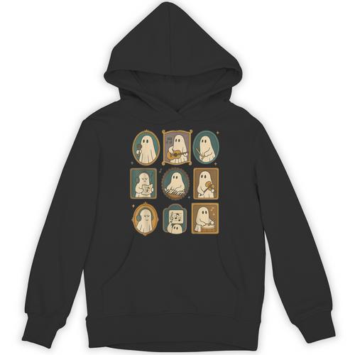 Music Teacher Orchestra Spooky Halloween Ghost Band Unisex Hoodie - teacherstshirts.com UK