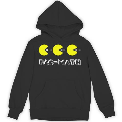 Nerdy Pac-Math Nom Retro Game Precalculus Math Teacher Unisex Hoodie - teacherstshirts.com DE