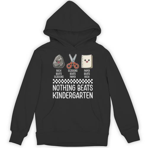 Nothing Beats Kindergarten Back To School Kids Teacher Unisex Hoodie - teacherstshirts.com