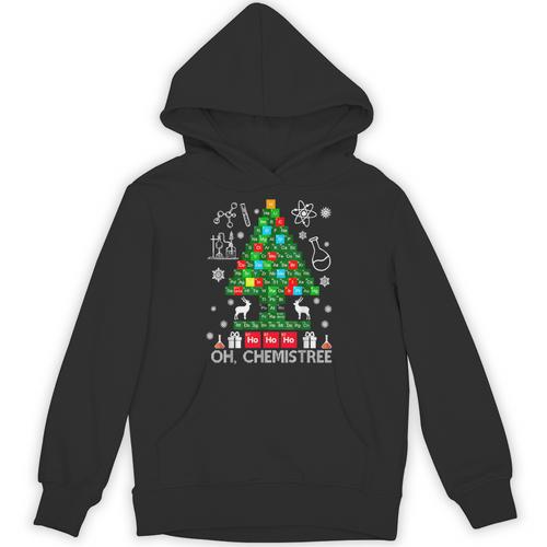 Oh Chemistree Scientist Chemical Christmas Xmas Teacher Unisex Hoodie - teacherstshirts.com DE