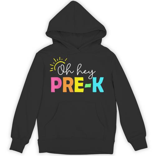 Oh Hey Pre-k Shirt Back To School Teachers Students Unisex Hoodie - teacherstshirts.com UK