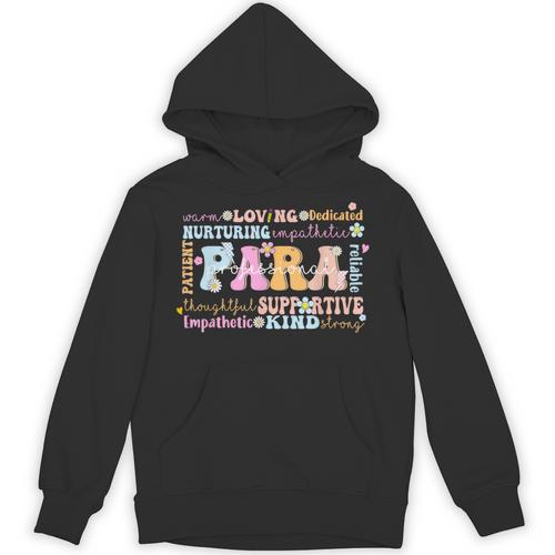 Paraprofessional Back To School Paraeducator Para Teacher Unisex Hoodie - teacherstshirts.com