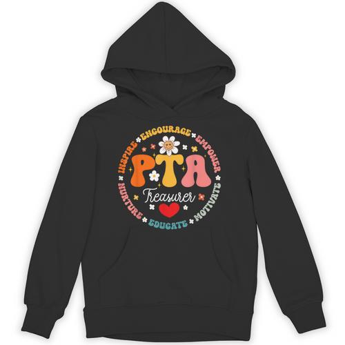 Parents Teacher Association Team Supporter PTA Treasurer For Men Women Girls Kids Unisex Hoodie - teacherstshirts.com CA