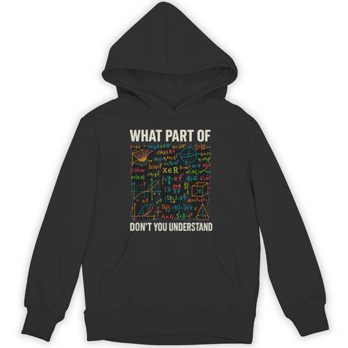 What Part Of Don't You Understand Math Teacher Unisex Hoodie - teacherstshirts.com