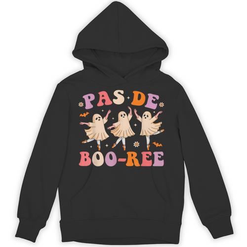 Pas De BOO-Rée Ballet Ghost Dancer Dance Teacher Halloween Unisex Hoodie - teacherstshirts.com AU