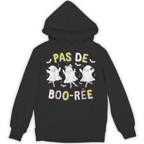Pas De BOO-Rée Ghost Ballet Dancer Halloween Dance Teacher Unisex Hoodie - teacherstshirts.com AU