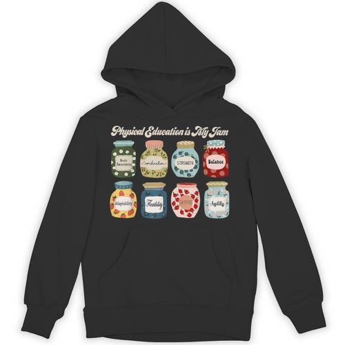 Physical Education Is My Jam Sports PE Coach Teacher Unisex Hoodie - teacherstshirts.com AU