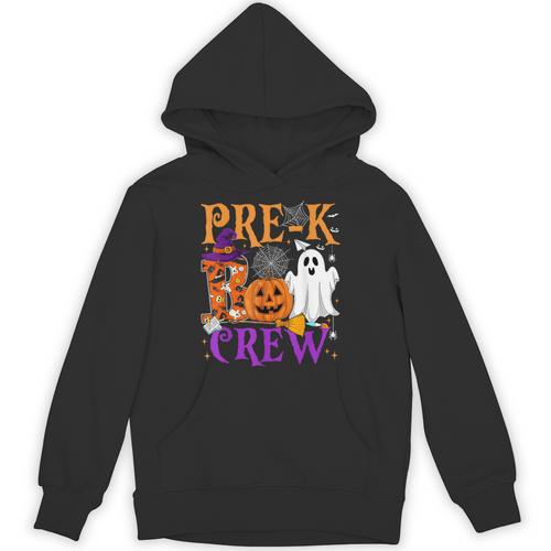 Pre-K Boo Crew Teacher Student Halloween Costume Unisex Hoodie - teacherstshirts.com DE