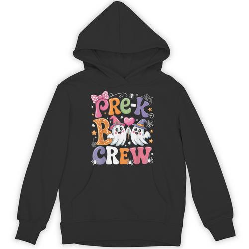 Pre-K Boo Crew Pre-K Teacher Student Kids Halloween Unisex Hoodie - teacherstshirts.com UK