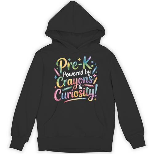 Pre-K Crayons & Curiosity Preschool Teachers Life Tie Dye Unisex Hoodie - teacherstshirts.com DE