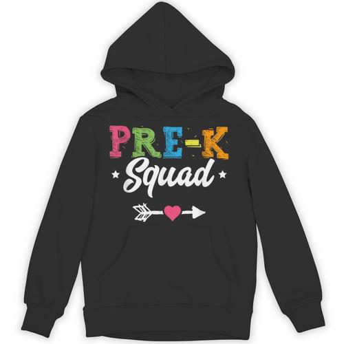 Pre-K Squad Teacher Student Kids Preschool Back To School Unisex Hoodie - teacherstshirts.com AU