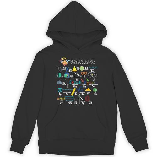 Problem Solver Math Alphabet ABC Teacher Students Unisex Hoodie - teacherstshirts.com AU