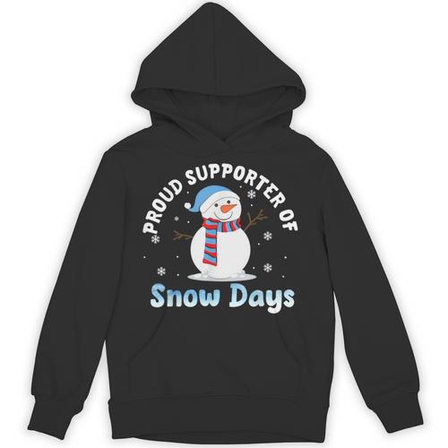 Proud Supporter Of Snow Days Teacher Unisex Hoodie - teacherstshirts.com UK