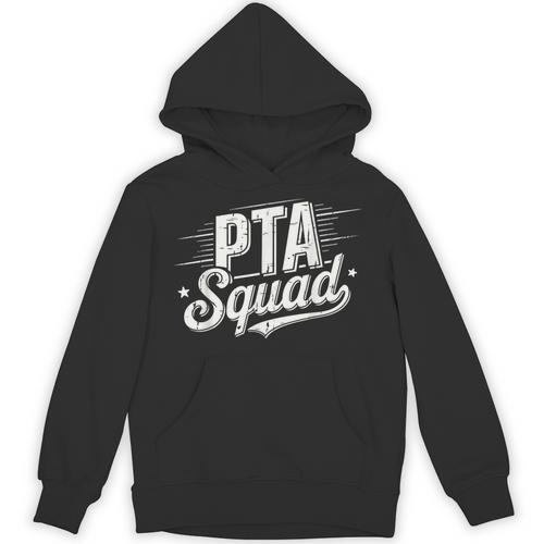 PTA Squad Parent Teacher Association Back To School Teacher Unisex Hoodie - teacherstshirts.com