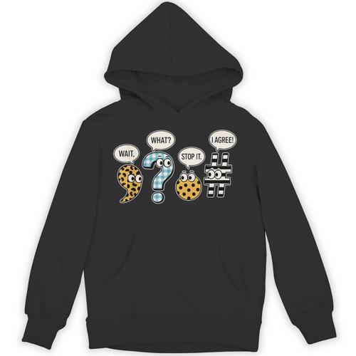 Punctuation English Grammar Teacher Back To School Unisex Hoodie - teacherstshirts.com