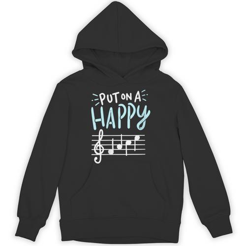 Put On A Happy Face Music Music Teacher Unisex Hoodie - teacherstshirts.com AU