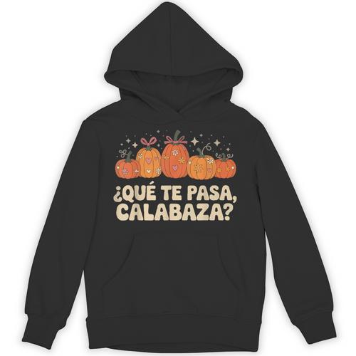 Que Pasa Calabaza Spanish Teacher Bilingual Pumpkin Women Unisex Hoodie - teacherstshirts.com AU