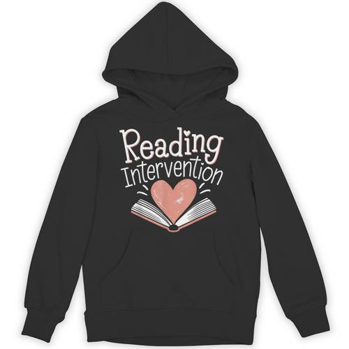Reading Intervention Teacher Unisex Hoodie - teacherstshirts.com