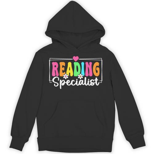Reading Specialist Back To School Reading Teacher Unisex Hoodie - teacherstshirts.com AU