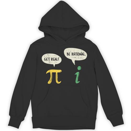 Get Real Be Rational Shirt Pi Math Teacher Geek Unisex Hoodie - teacherstshirts.com