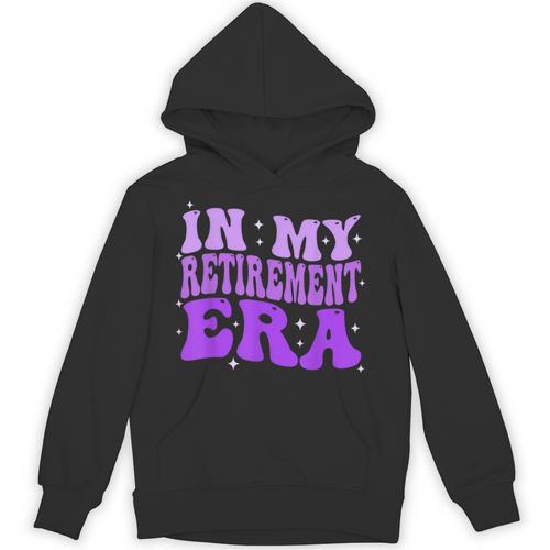 In My Retirement Era Groovy Retired Teacher 2025 Women Unisex Hoodie - teacherstshirts.com CA
