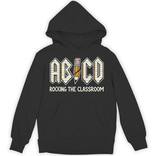 Retro Abcd Teacher Novelty Back To School Teacher Unisex Hoodie - teacherstshirts.com DE