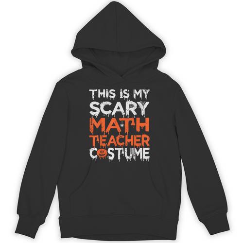 This Is My Scary Math Teacher Costume For Halloween Unisex Hoodie - teacherstshirts.com DE