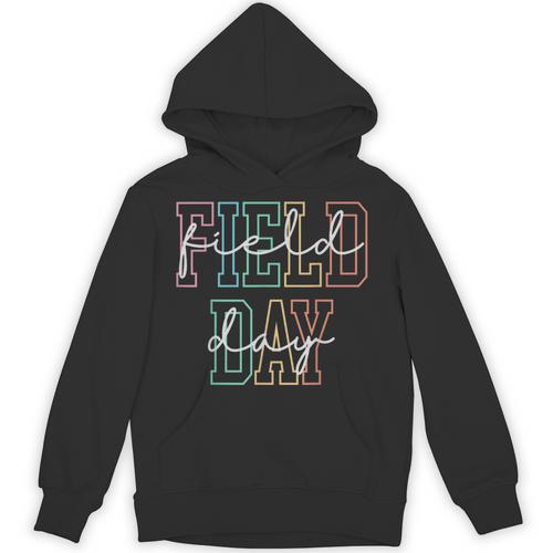 School Field Day Happy Field Day Tee Teacher Life Summer Unisex Hoodie - teacherstshirts.com DE