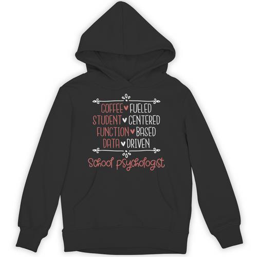 School Psychologist Coffee Student Teacher Psychology Men Women Unisex Hoodie - teacherstshirts.com