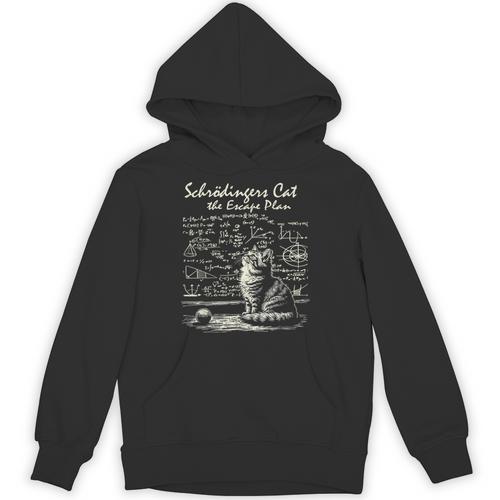 SchröDinger's Cat Escape Plan Science Teacher For Men Women Kids Unisex Hoodie - teacherstshirts.com AU