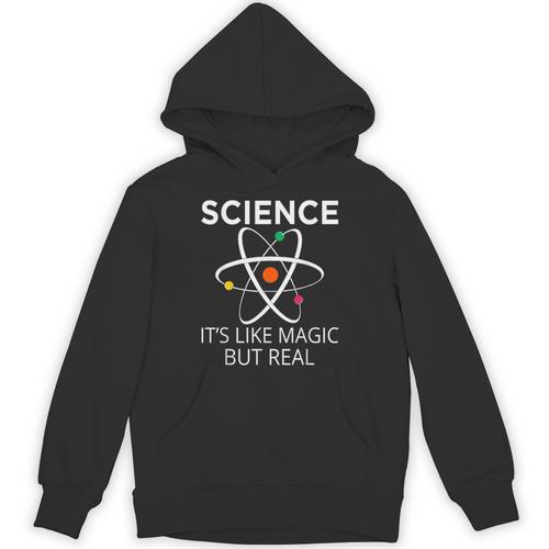 Science It's Like Magic But Real Teachers Students Scientist Unisex Hoodie - teacherstshirts.com AU