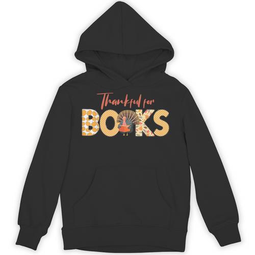Science Of Reading ELA Teachers Thankful For Books Unisex Hoodie - teacherstshirts.com AU