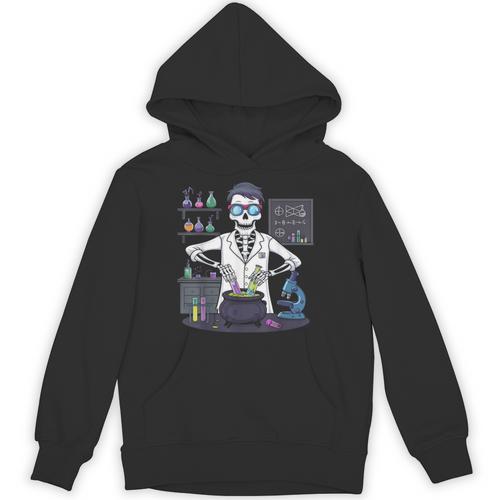 Science Teacher Halloween Skeleton Scientist Chemistry Unisex Hoodie - teacherstshirts.com