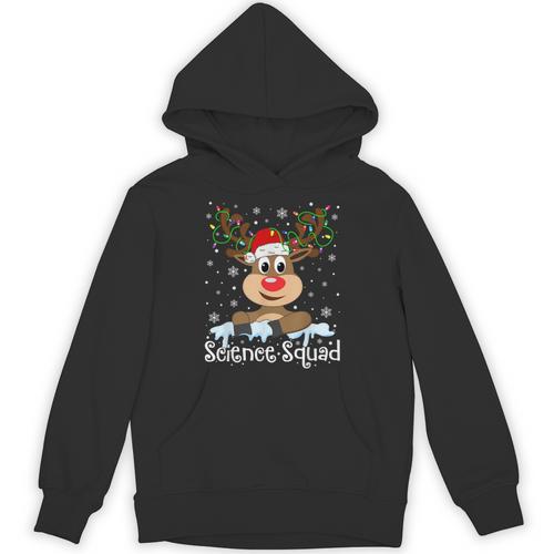 Science Teacher Squad Reindeer Christmas Teacher Xmas Lights For Men Women Unisex Hoodie - teacherstshirts.com AU
