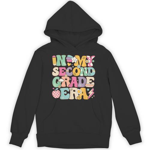 In My Second Grade Era Girl Back To School 2nd Grade Teacher Unisex Hoodie - teacherstshirts.com UK