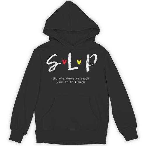 SLP Teacher Shirts Speech Language Pathologist Unisex Hoodie - teacherstshirts.com AU