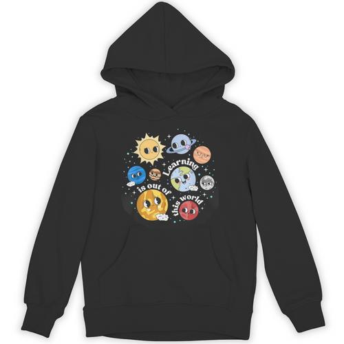 Solar System Learning Is Out Of This World Science Teacher Unisex Hoodie - teacherstshirts.com