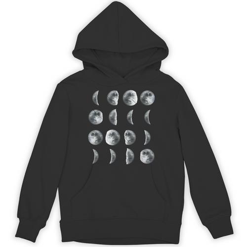 Space Science Student Teacher Leonard Moon Phases Men Women Kids Unisex Hoodie - teacherstshirts.com AU