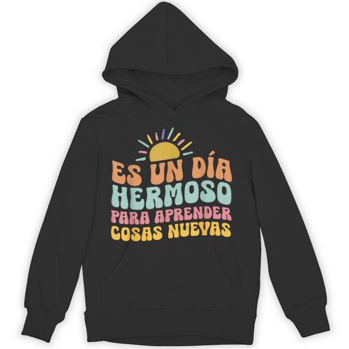 Spanish Multilingual Teacher Dual Languages Bilingual Unisex Hoodie - teacherstshirts.com AU