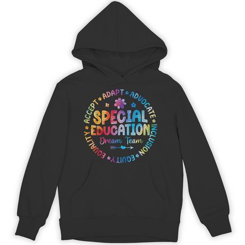 Special Education Squad Dream Team SPED Teacher Back School Unisex Hoodie - teacherstshirts.com