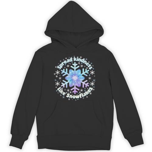 Spread Kindness Like Snowflakes Christmas Teacher Unity Day Unisex Hoodie - teacherstshirts.com UK