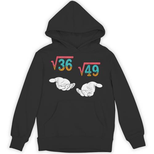 Square Root 36 49 Meme 67 Ice Cream Drip Math Teacher Tee Unisex Hoodie - teacherstshirts.com UK