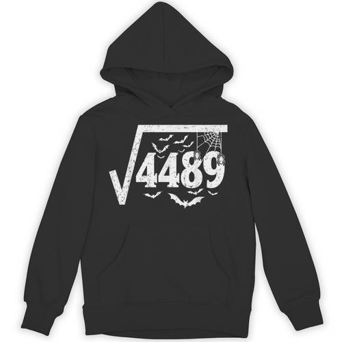 Square Root 4489 Halloween Meme 67 Math Teacher Unisex Hoodie - teacherstshirts.com