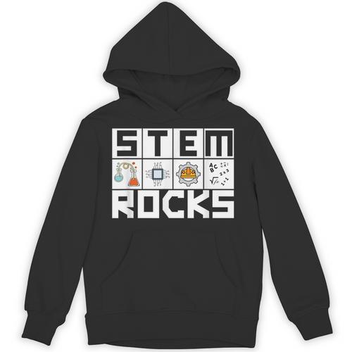 STEM Rocks Science Technology Engineering Math STEM Teacher Unisex Hoodie - teacherstshirts.com AU