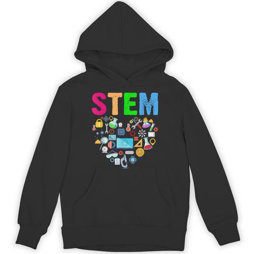 STEM Science Technology Engineering Math Teacher Unisex Hoodie - teacherstshirts.com