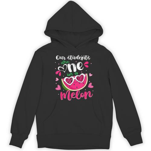 Our Students Are One In A Melon Teacher Watermelon Summer Unisex Hoodie - teacherstshirts.com AU