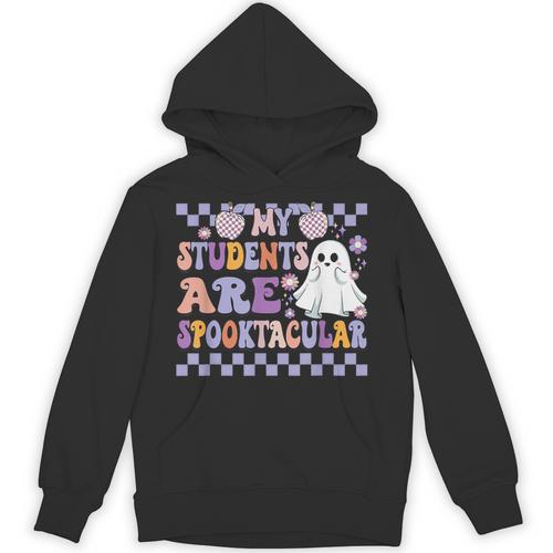 My Students Are Spooktacular Teacher Halloween Vibes Unisex Hoodie - teacherstshirts.com CA