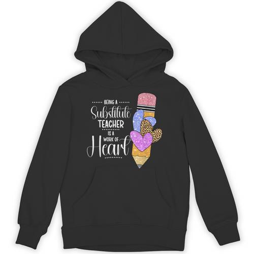 Being A Substitute Teacher Substitute Teaching Unisex Hoodie - teacherstshirts.com UK